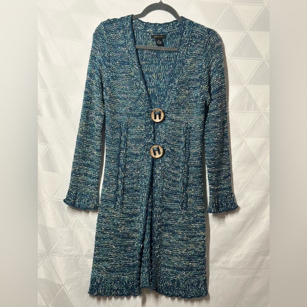 Blue Knit Women's Sweater